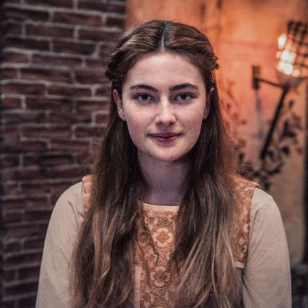 Millie Brady in The Last Kingdom as Aethelflaed 